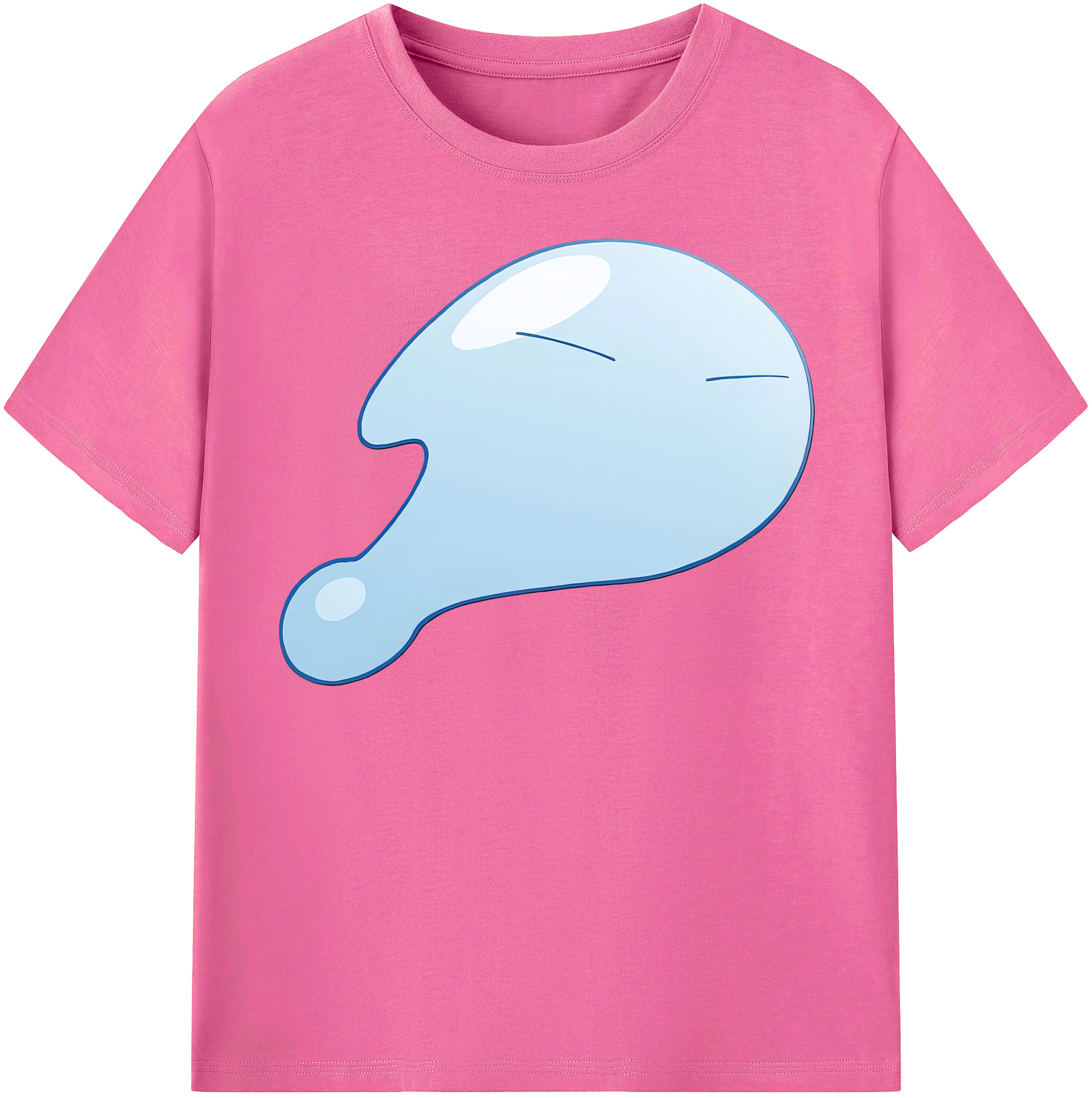 （画像用） 転スラ Regarding Reincarnated to Slime レディースカジュアルプリントTシャツ（綿100％）